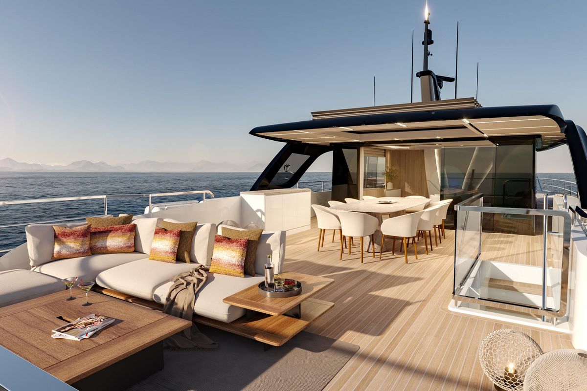 MAJESTY 100 TERRACE yacht