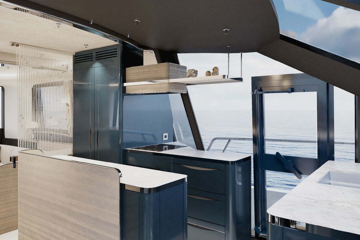 GALEON 620 FLY yacht