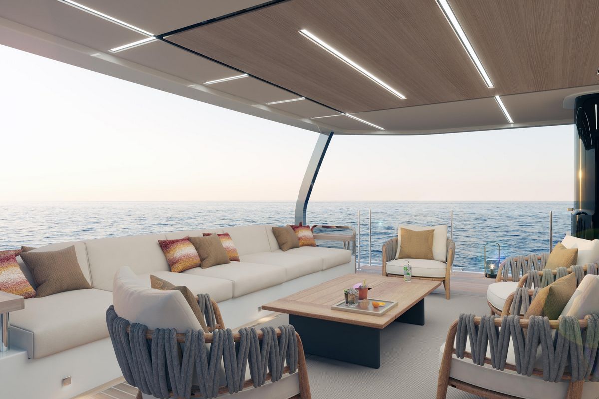 MAJESTY 100 TERRACE yacht