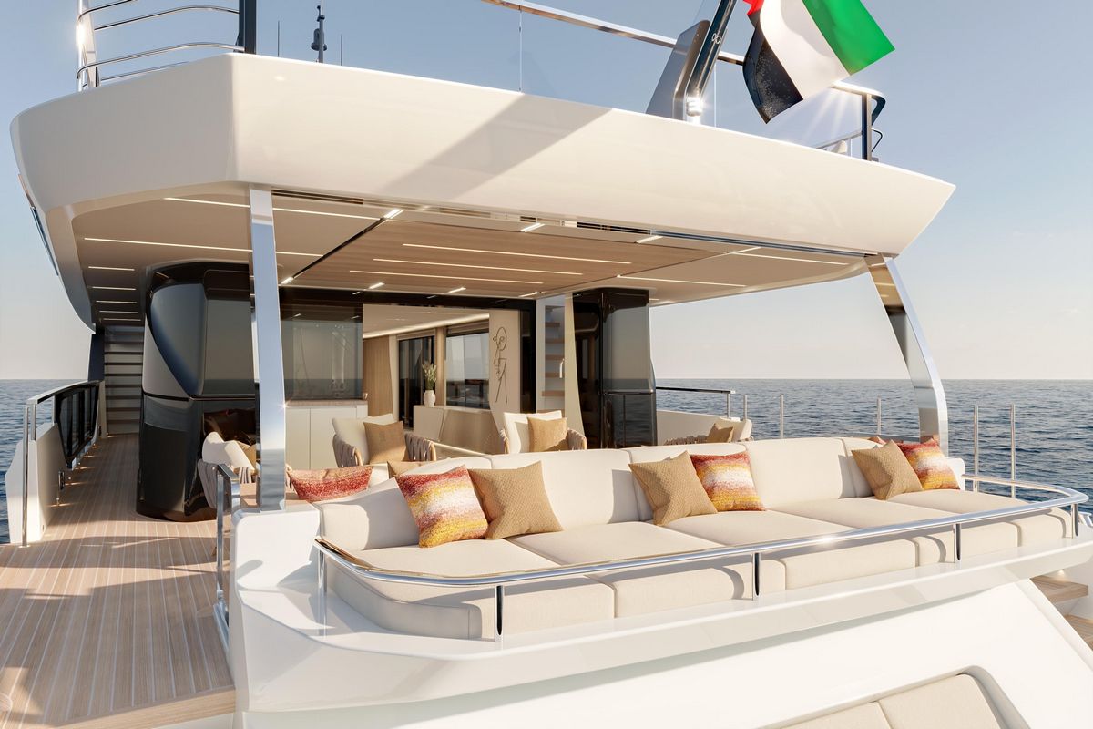 MAJESTY 100 TERRACE yacht