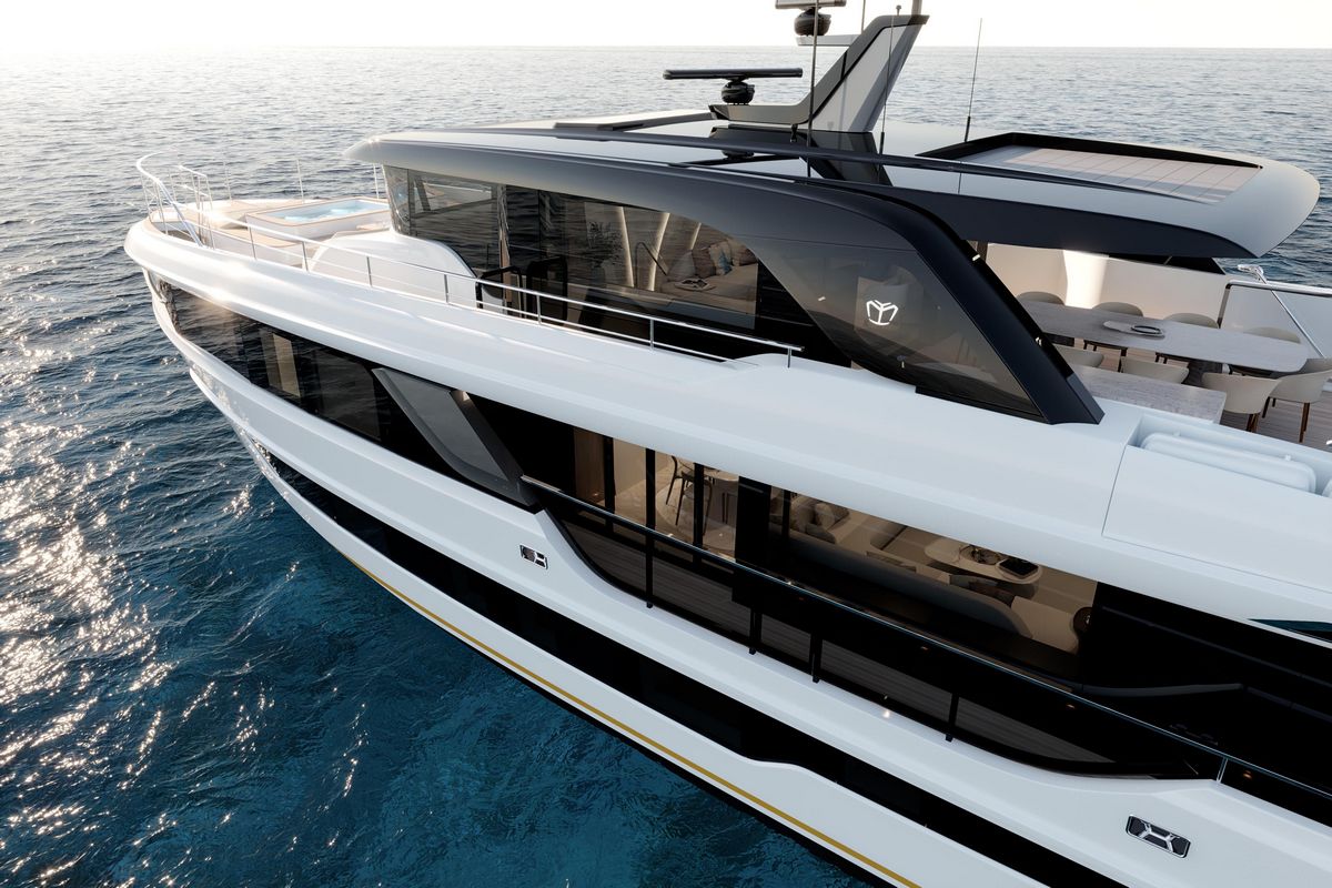 MAJESTY 100 TERRACE yacht