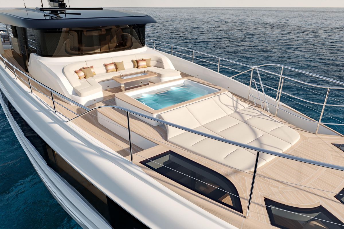MAJESTY 100 TERRACE yacht