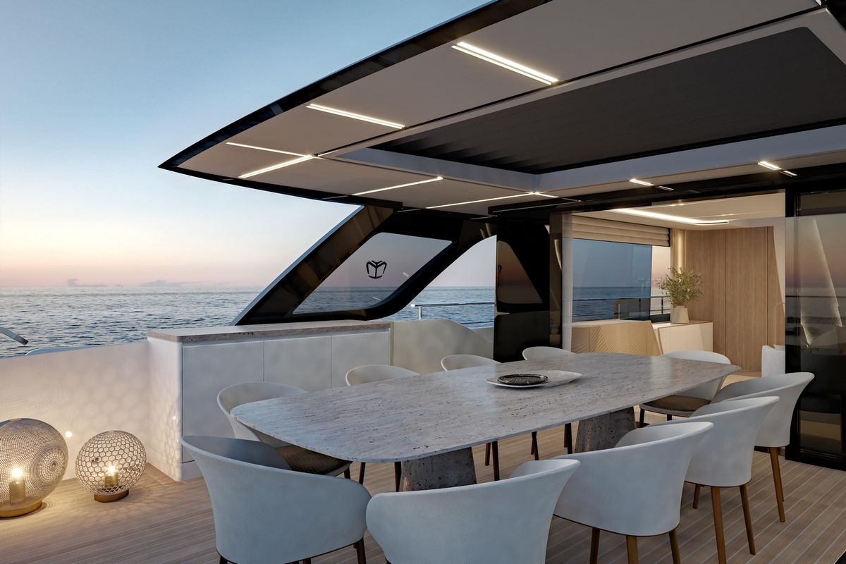 MAJESTY 100 TERRACE yacht
