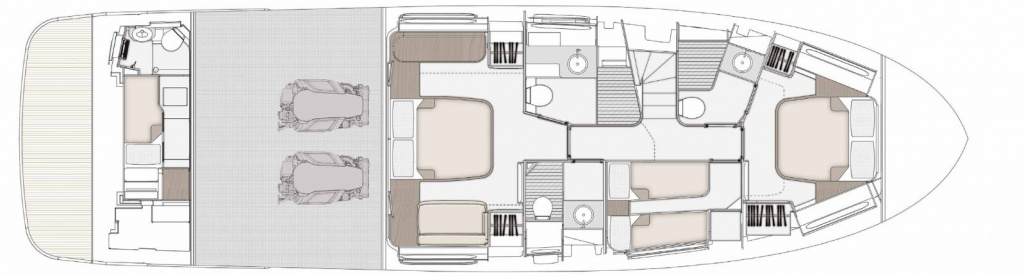 MAGELLANO 60 lower deck