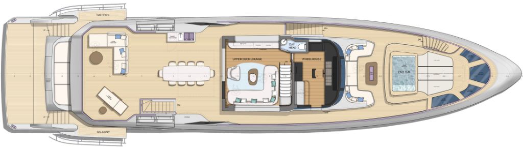 MAJESTY 100 TERRACE upper deck