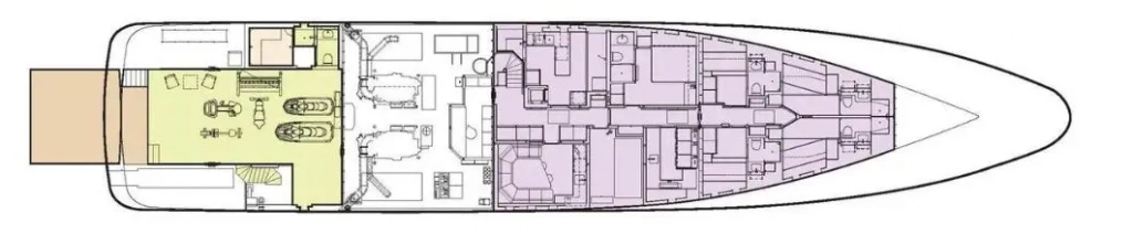GLADIATOR lower deck
