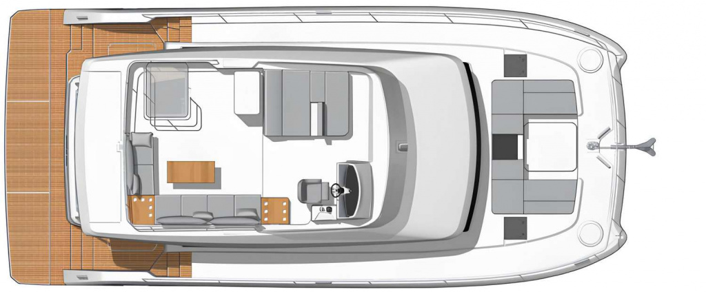 FOUNTAINE PAJOT MY6 flybridge