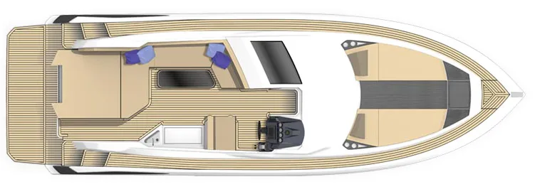 GALEON 365 HTS main deck