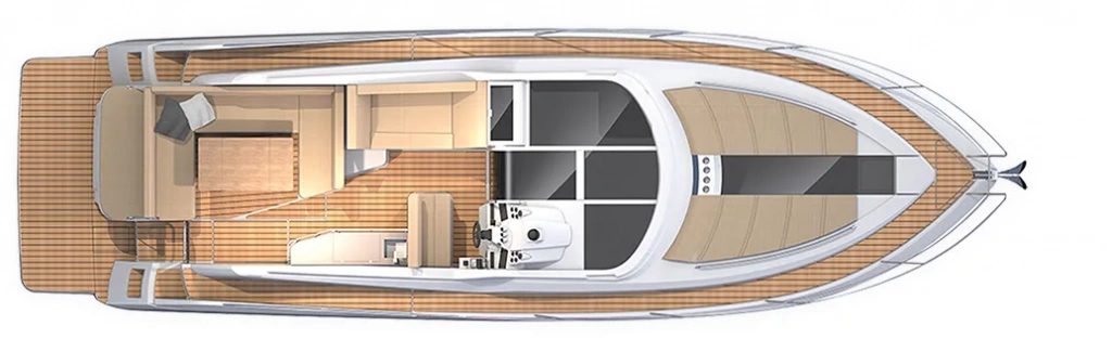 GALEON 405 HTS main deck