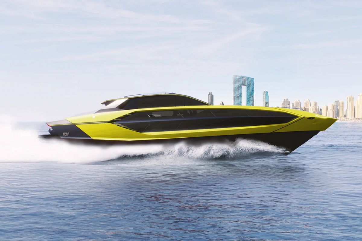 TECNOMAR FOR LAMBORGHINI 101 yacht