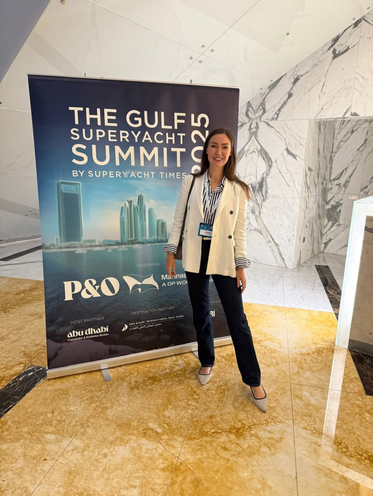 Julia Skop has joined The Gulf Superyacht Summit 2025