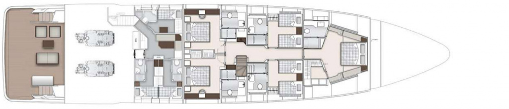 ROCKET ONE lower deck