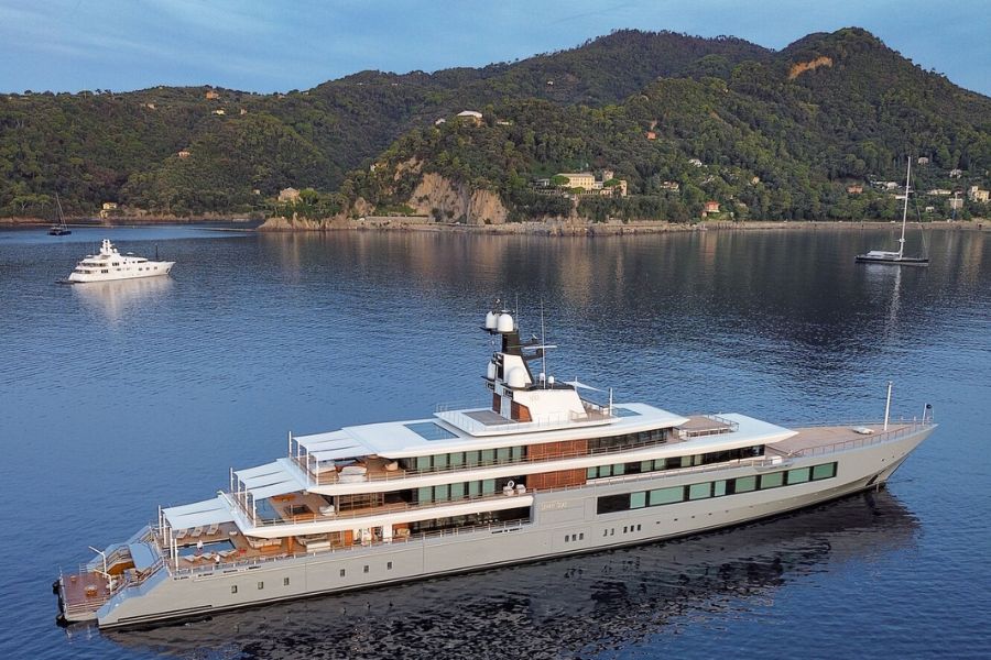 Steven Spielberg's New Mega-Yacht 109m Seven Seas