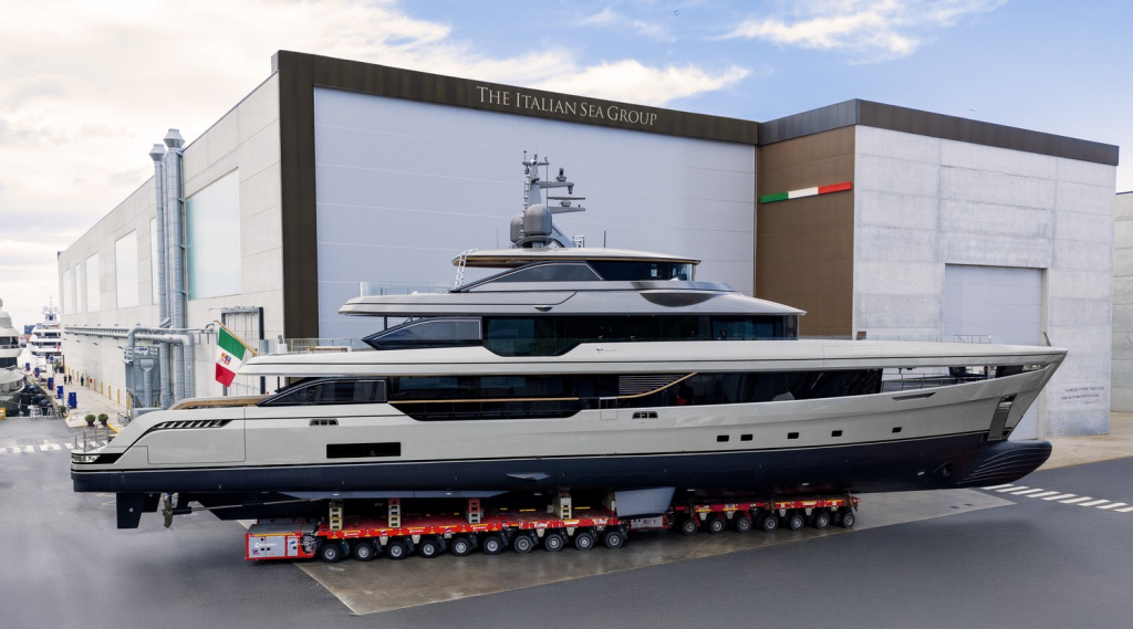 50m Admiral Panorama superyacht launch