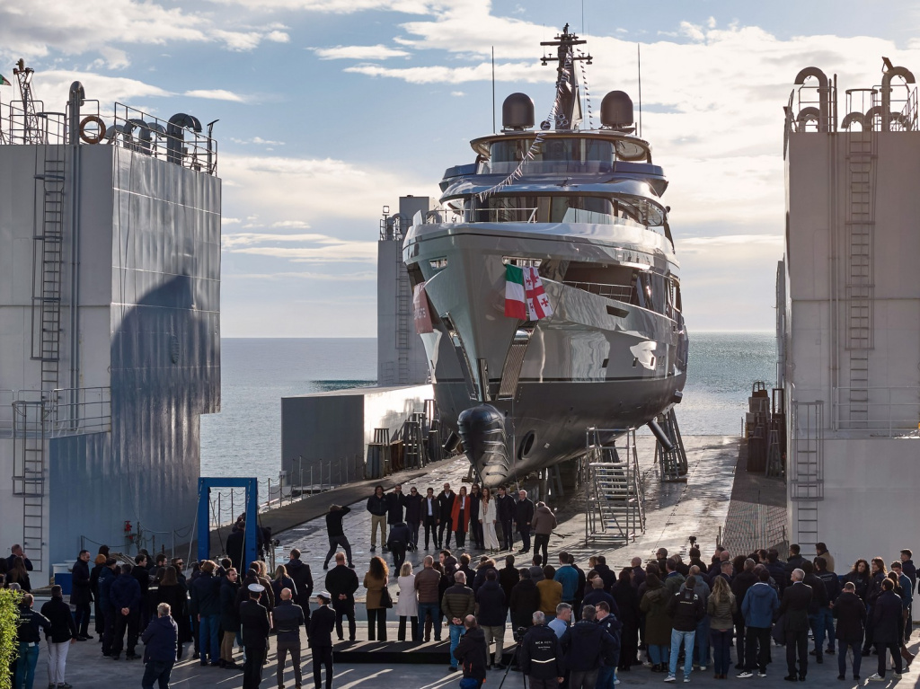 50m Admiral Panorama superyacht launch