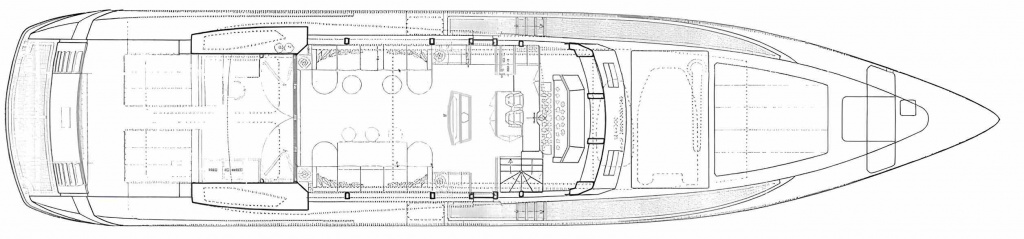 LADY MAIA Main deck