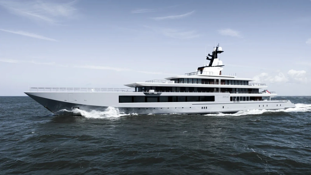 Steven Spielberg's New Mega-Yacht 109m Seven Seas