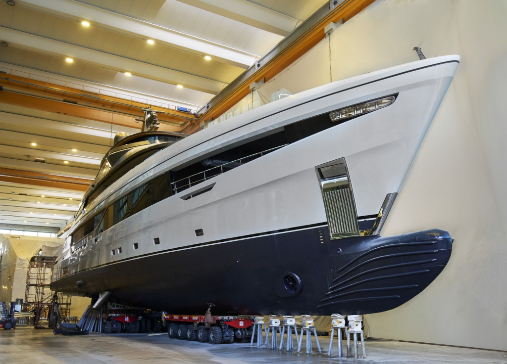 50m Admiral Panorama superyacht launch