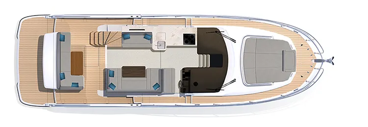 galeon 450 htc main deck