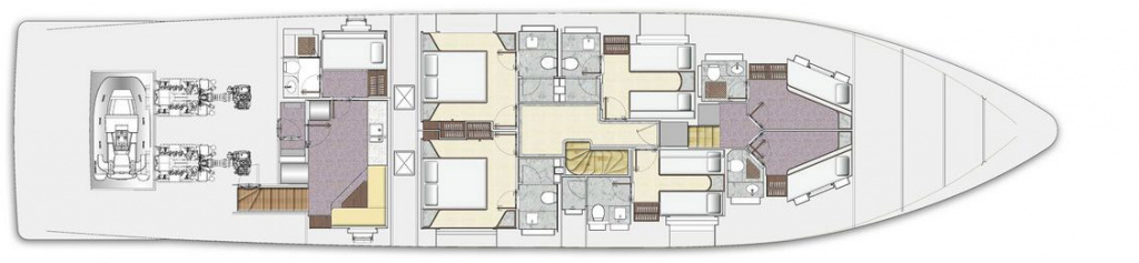 PITERLAND II lower deck