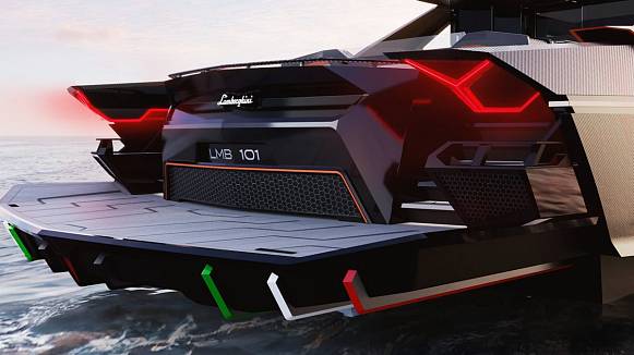 LAMBORGHINI 101 yacht